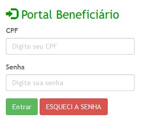 imagem do portal do beneficiário